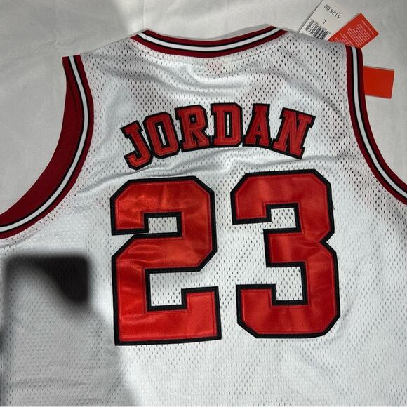 Headgear Classics Other - Chicago Bulls Jordan #23‎ Cement Basketball Jersey (L)